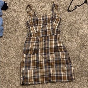 aeo flannel dress